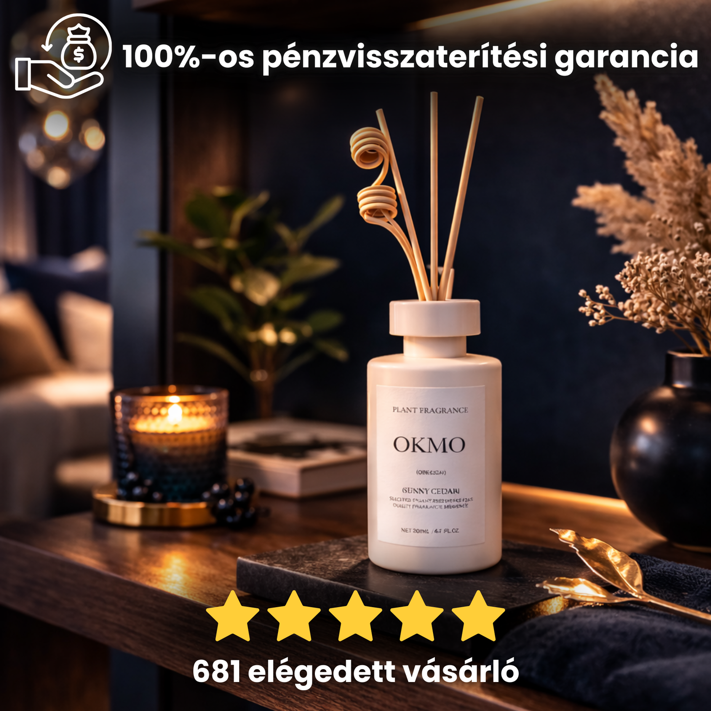 Prémium tartós lakásillatosító