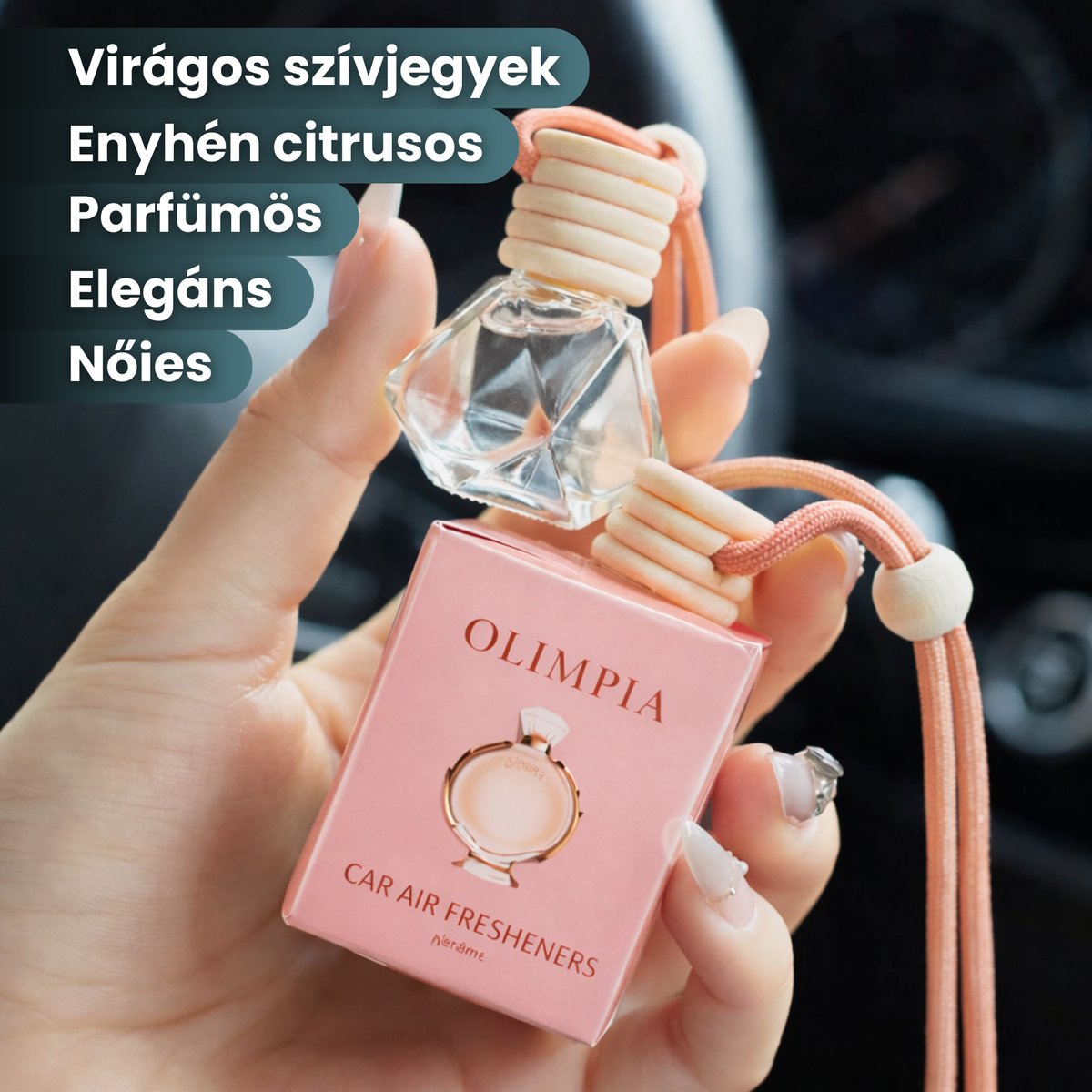 Aeris Prémium Autóillatosító Parfüm ihlette