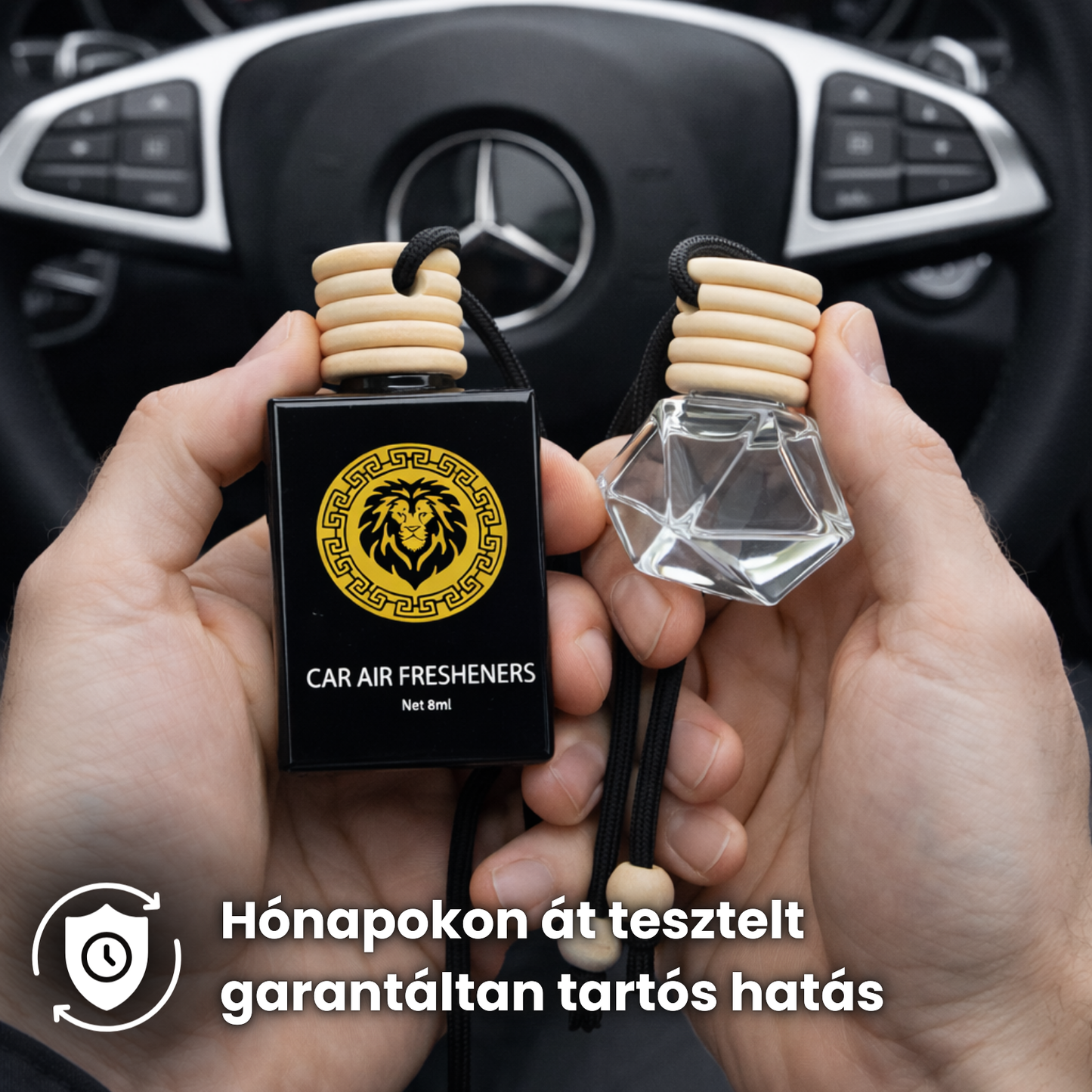 Black Lion férfi autóillatosító