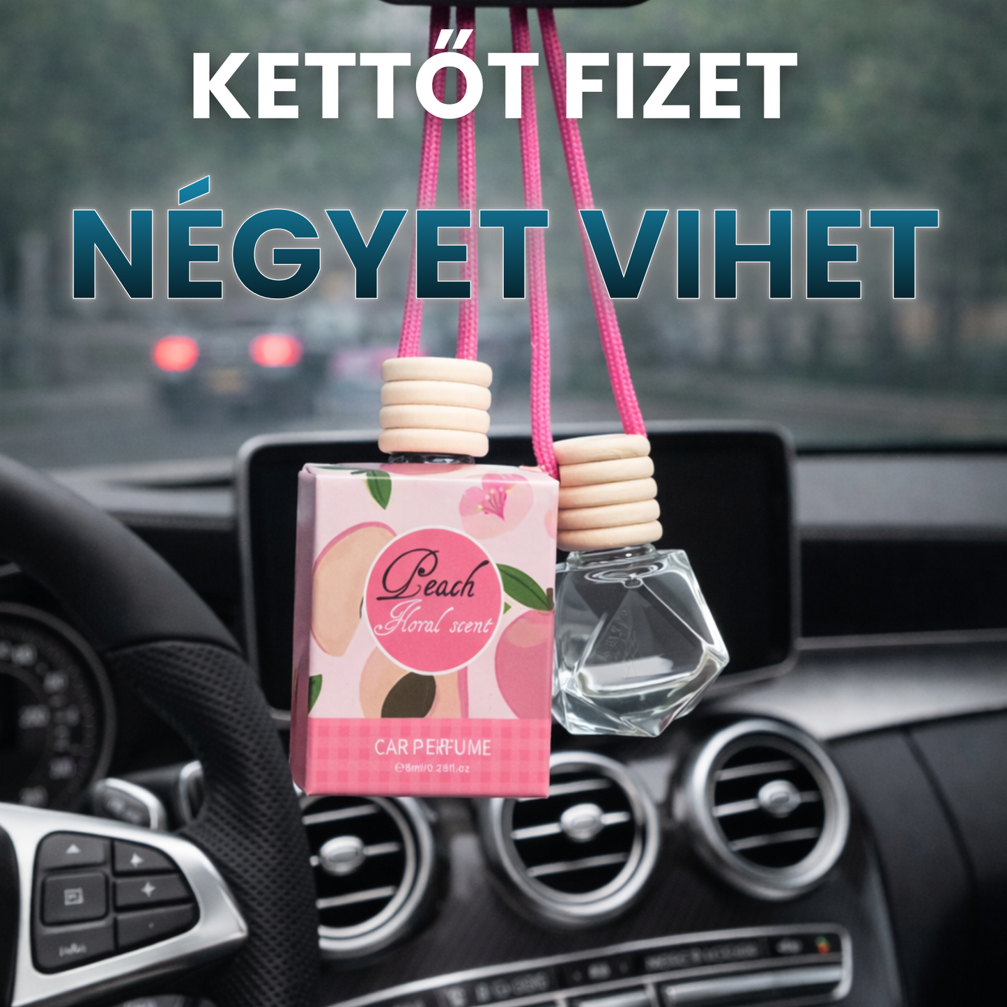 Barackos autóillatosító