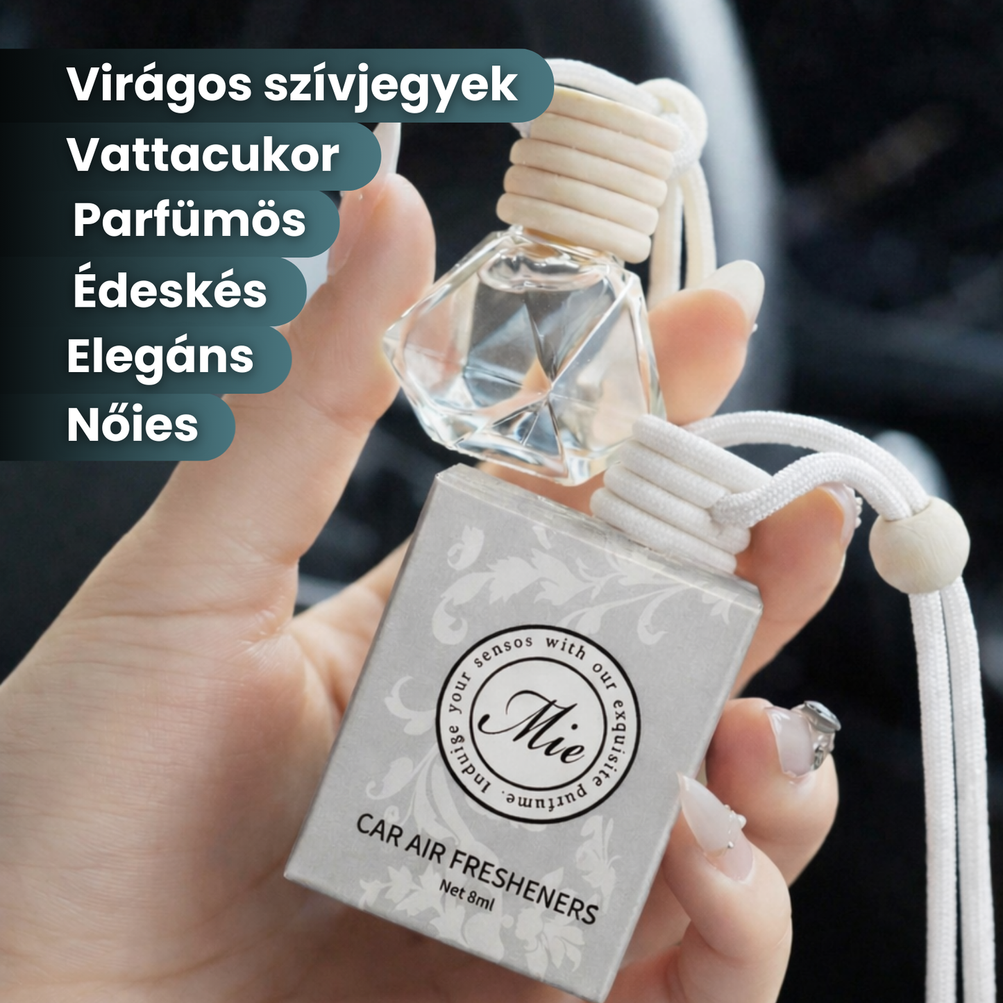 Mie női autóillatosító