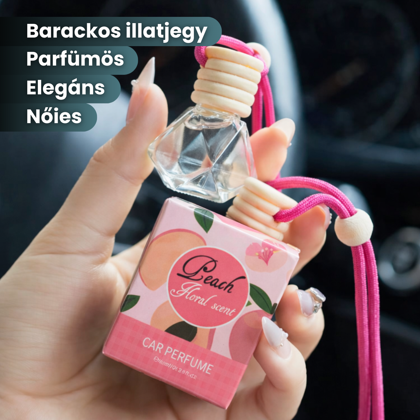 Barackos autóillatosító