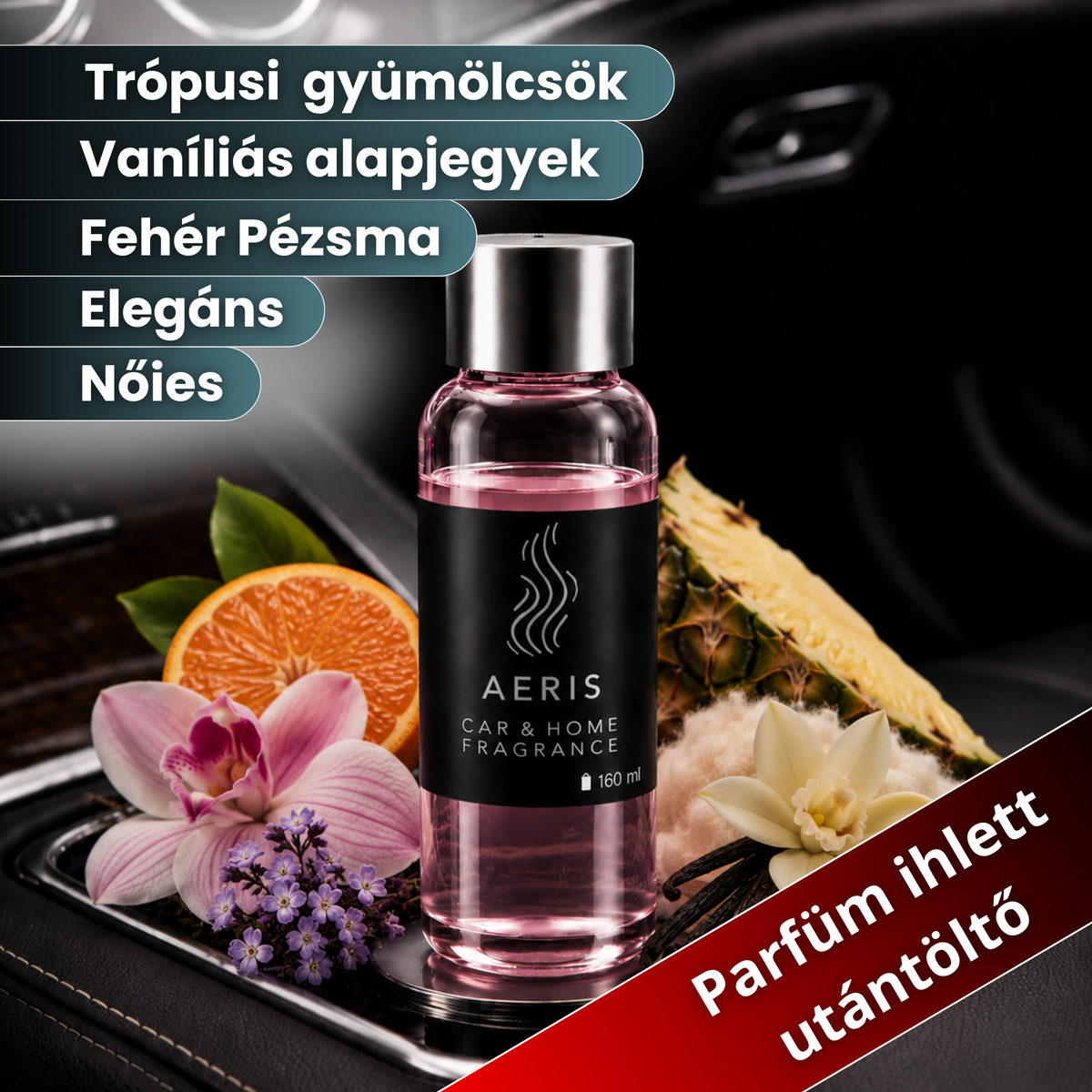 Utántöltő Autóillatosító