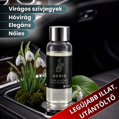 Aeris Prémium Autóillatosító Utántöltő Hóvirág